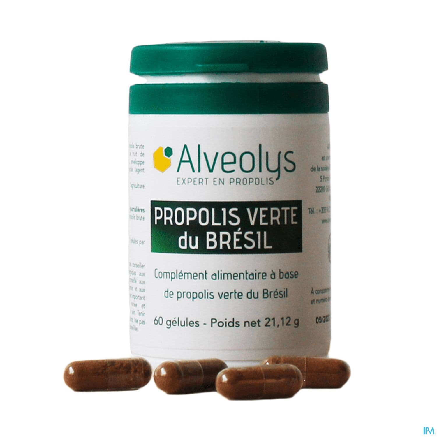 ALVEOLYS PROPOLIS VERT BRES GELU60