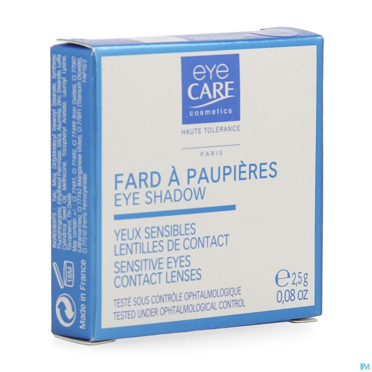 Eye Care Cosmetics Fard A Paupieres 2.5g Azur