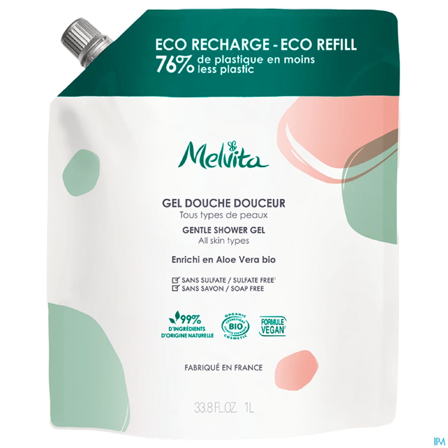 MELVITA ESSENTIEL GEL DCH RECH 1L