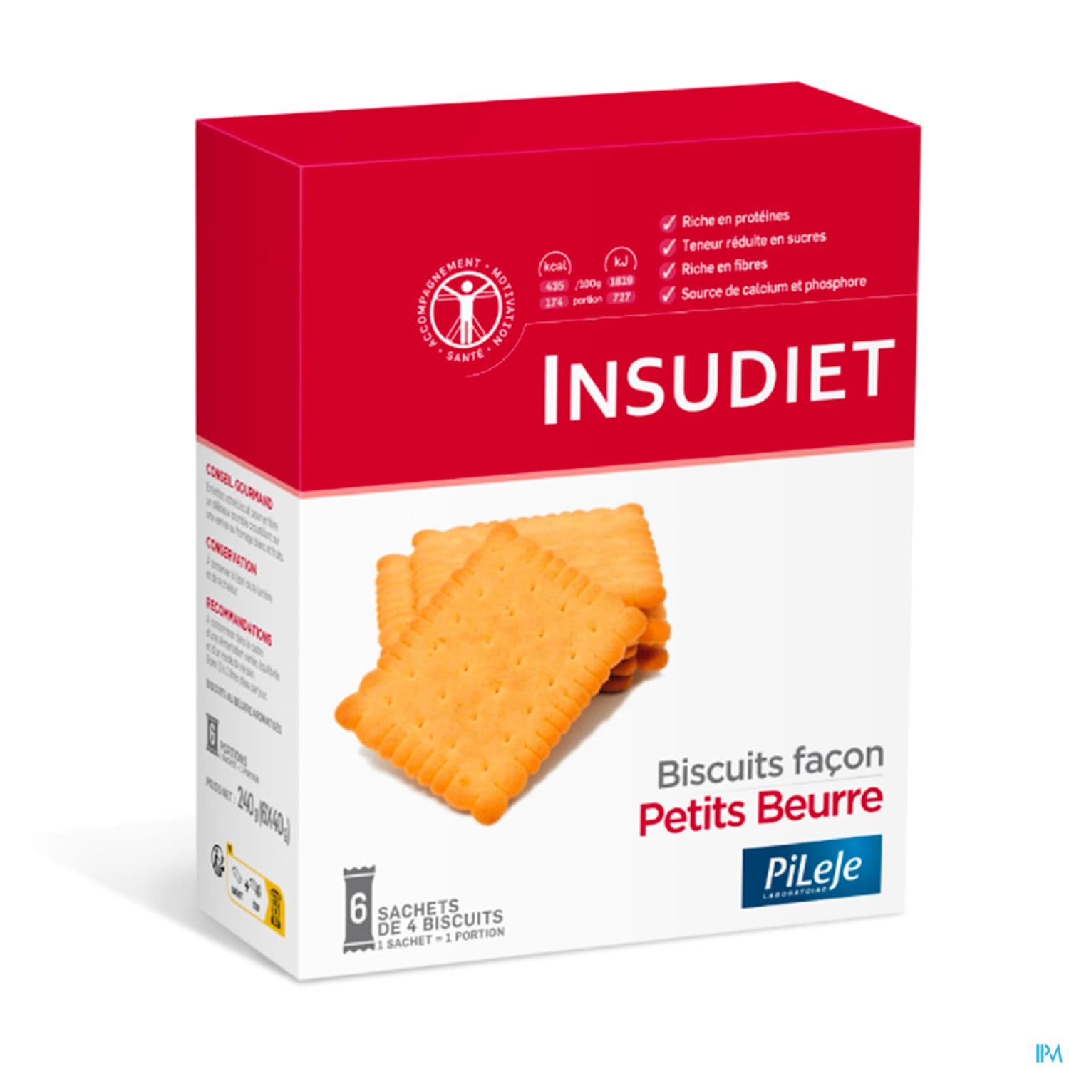 INSUDIET BISC PETIT BEURRE 24 — Pharmacie Neyret