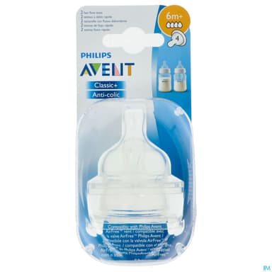 TETINE AVENT SILIC DEBI RAPID/4 X2