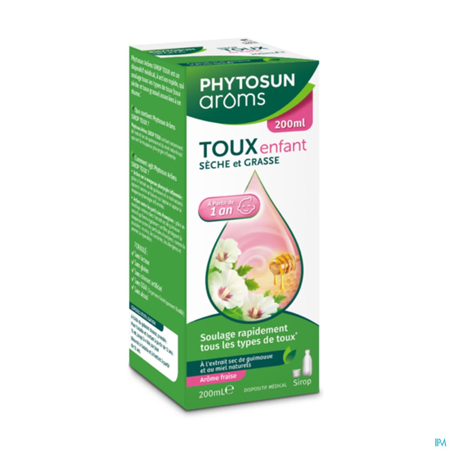 Phytosun Aroms Sirop Toux Mixte Enfant 200ml