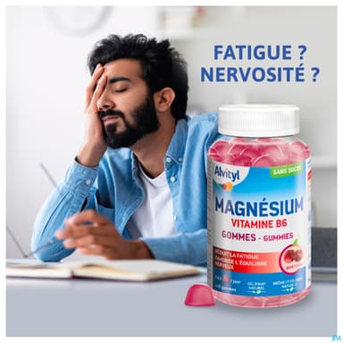 ALVITYL MAGNESIUM CERISE GOMME 45