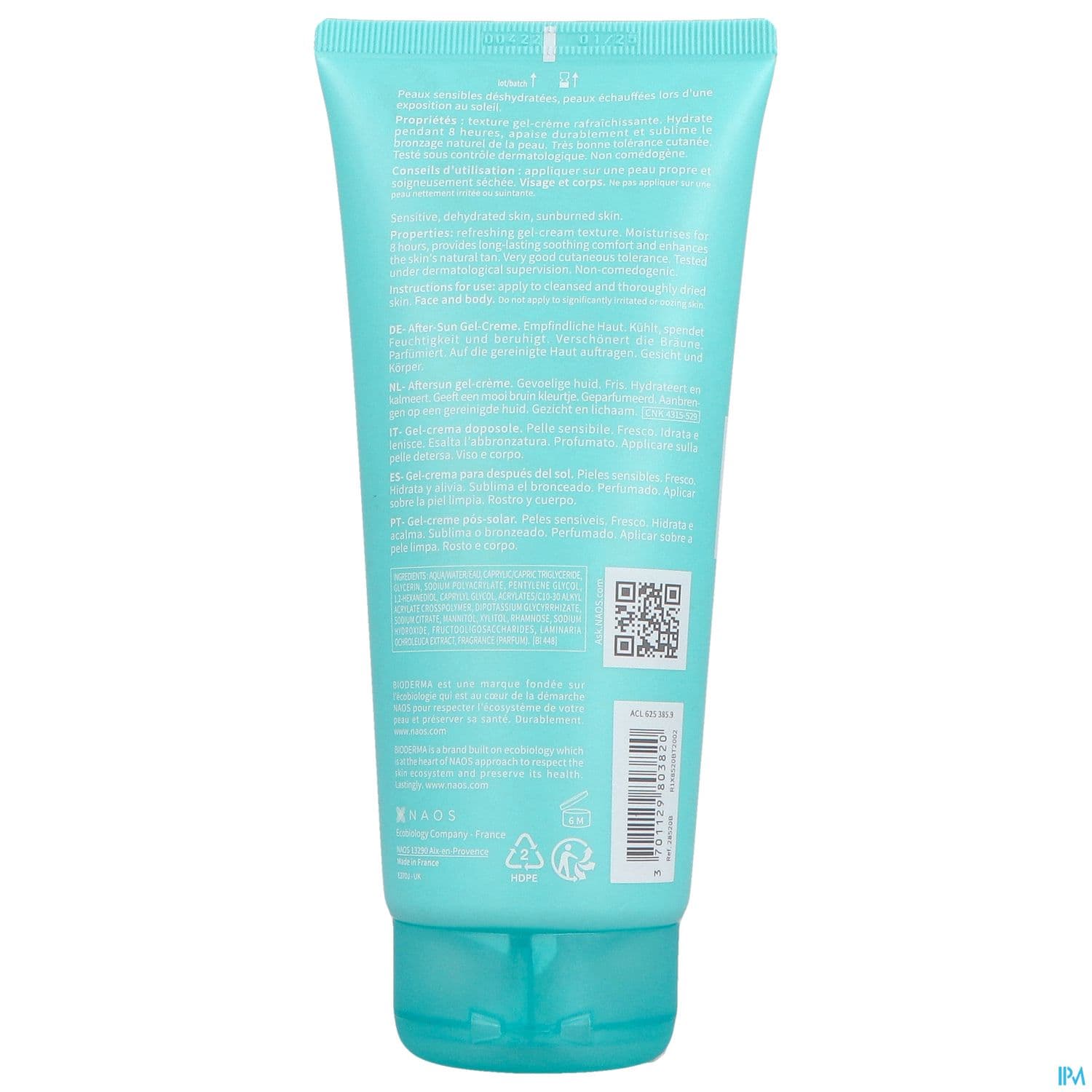 Bioderma Photoderm Gel Creme Apres Soleil Fraicheur 200ml