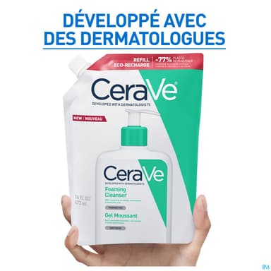 Cerave Eco Recharge Gel Moussant 473ml