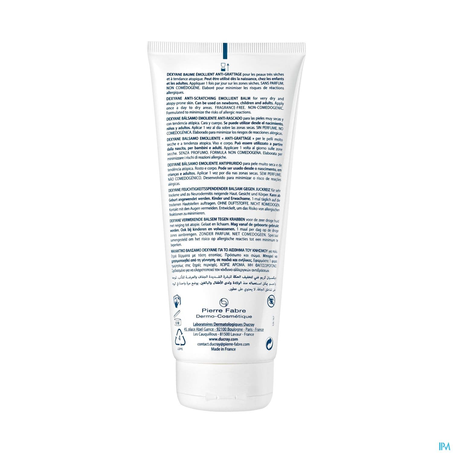DUCRAY DEXYANE BAUME EMOL 200ML