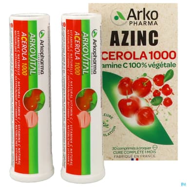 Arkopharma Azinc Vegetal Acerola 1000 Comprime 30