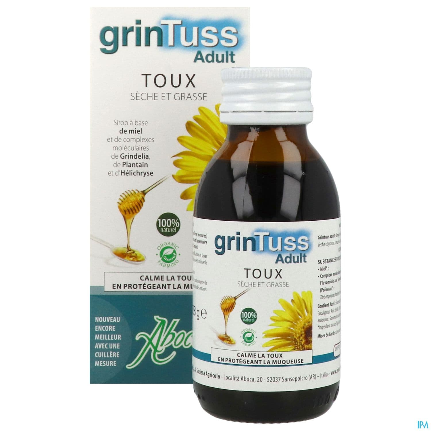 GRINTUSS TOUX SIROP ADULTE 128G