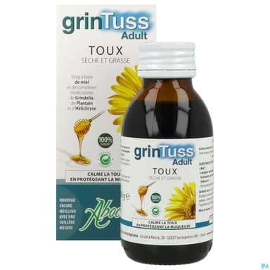 GRINTUSS TOUX SIROP ADULTE 128G