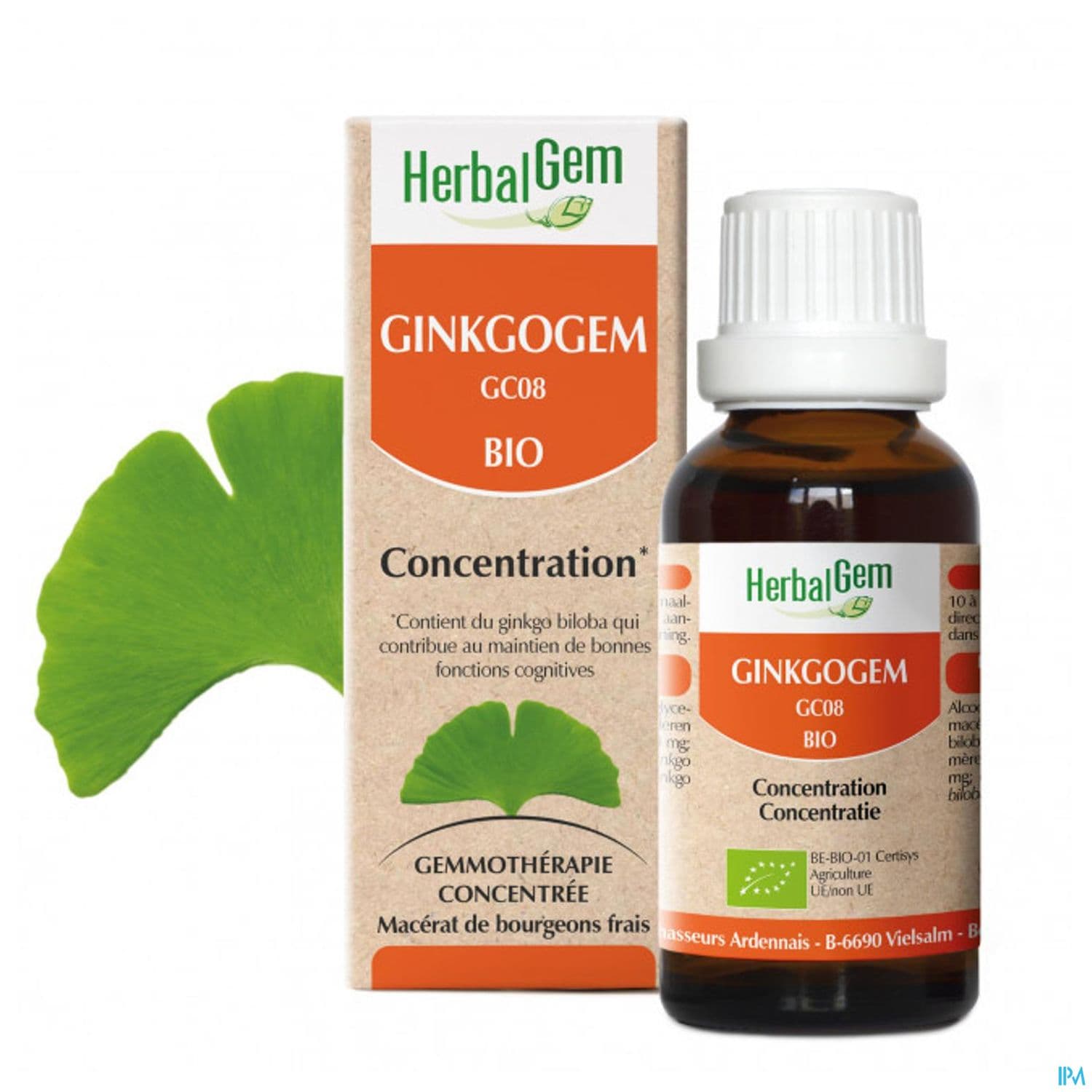 HERBALGEM GINKGOGEM BIO 30ML