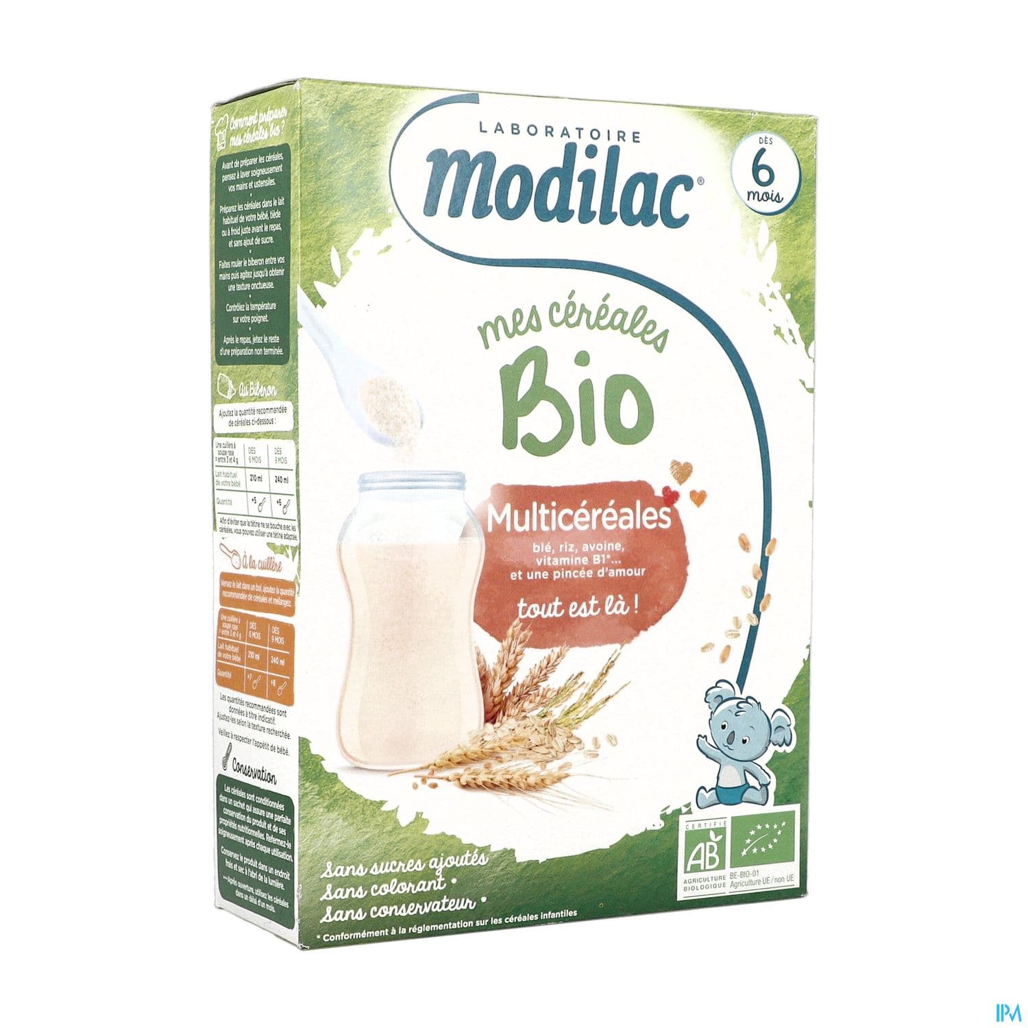 MODILAC CEREALE BIO MULTI/CER 250G