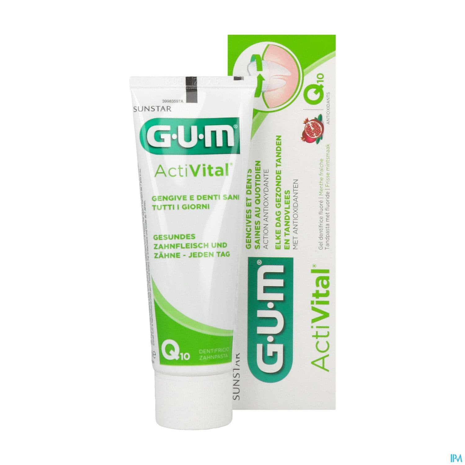 GUM ACTIVITAL GEL DENT 75ML