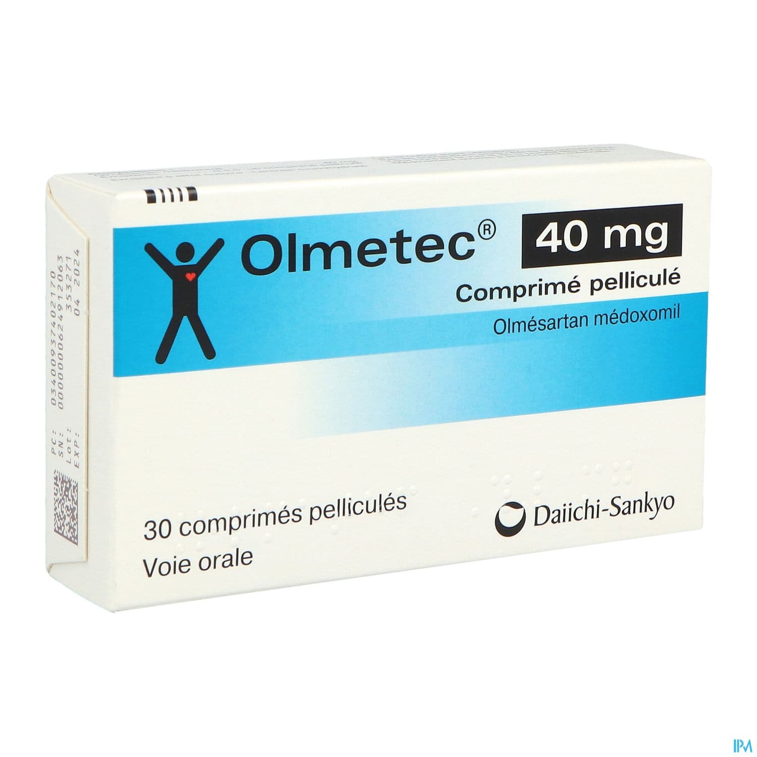 Olmetec 40mg Comprime 30