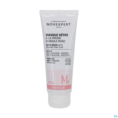 Novexpert Masque Detox A La Creme Argile Rose 75ml