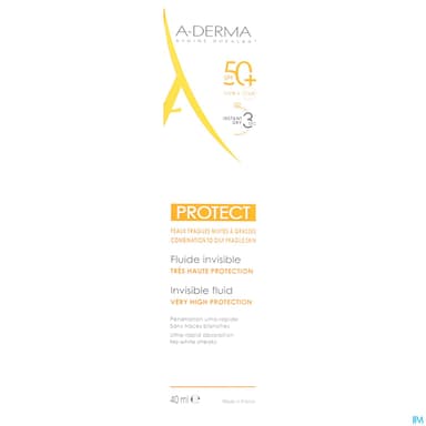 A-DERMA PROTECT FLUID INV 50+ 40ML