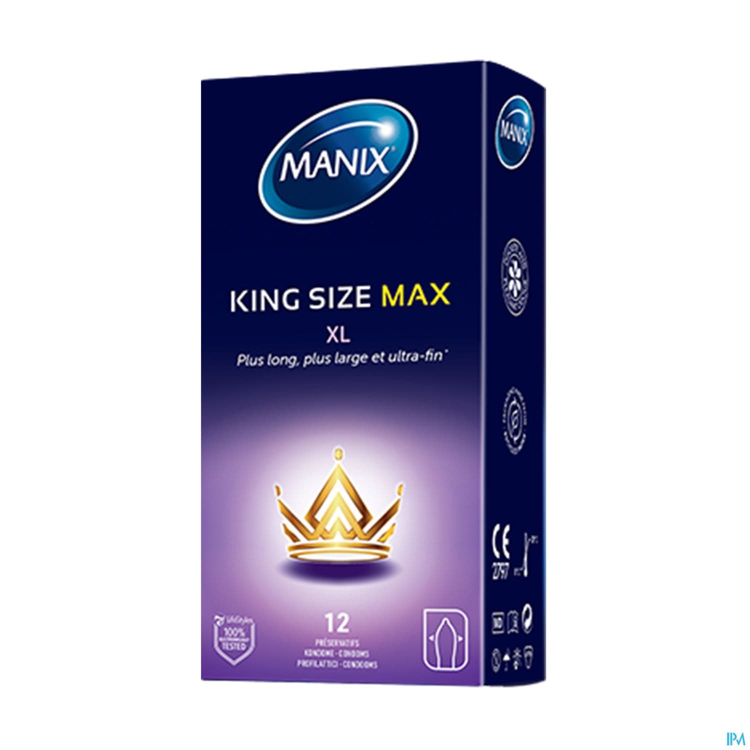 Manix King Size Max Preservatif 12