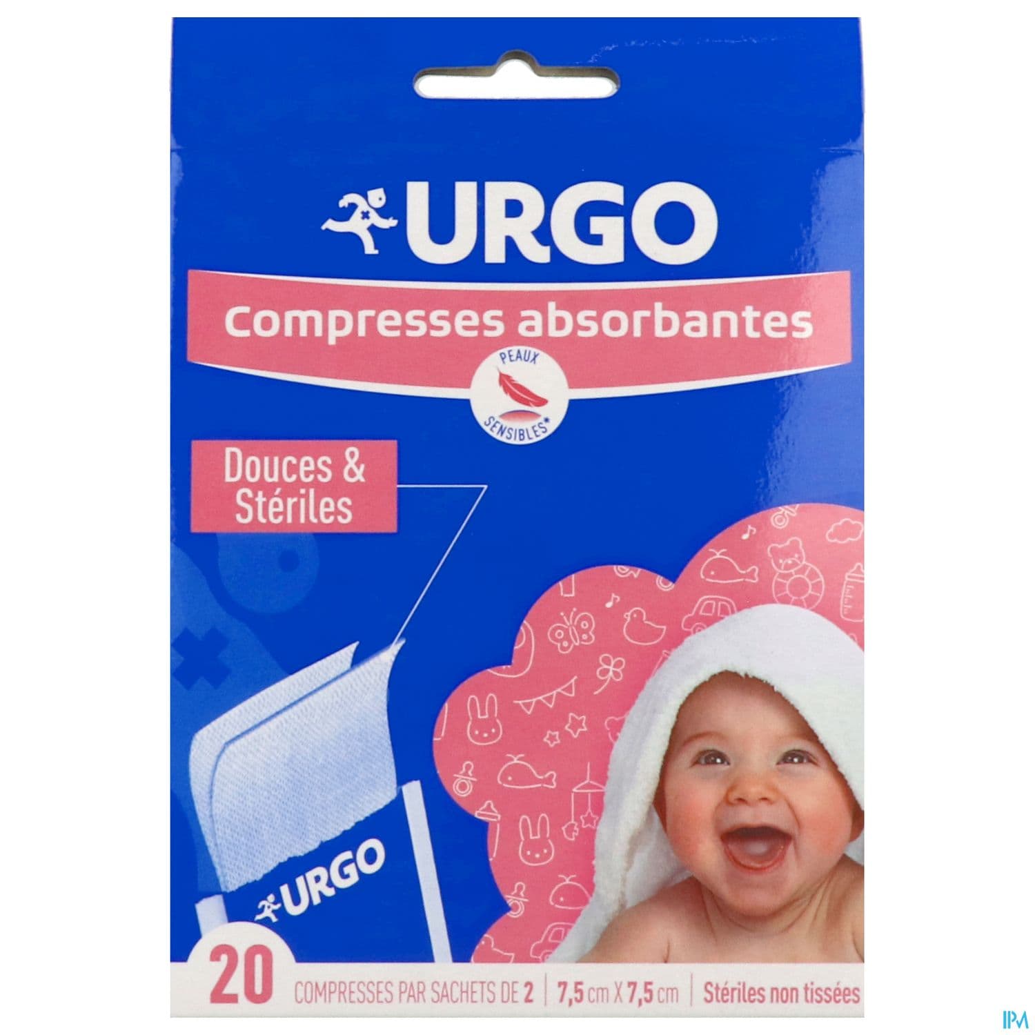 Urgo Compresse Famille Et Nourrisson 7cm5 X 7cm5 Sachet 2 10