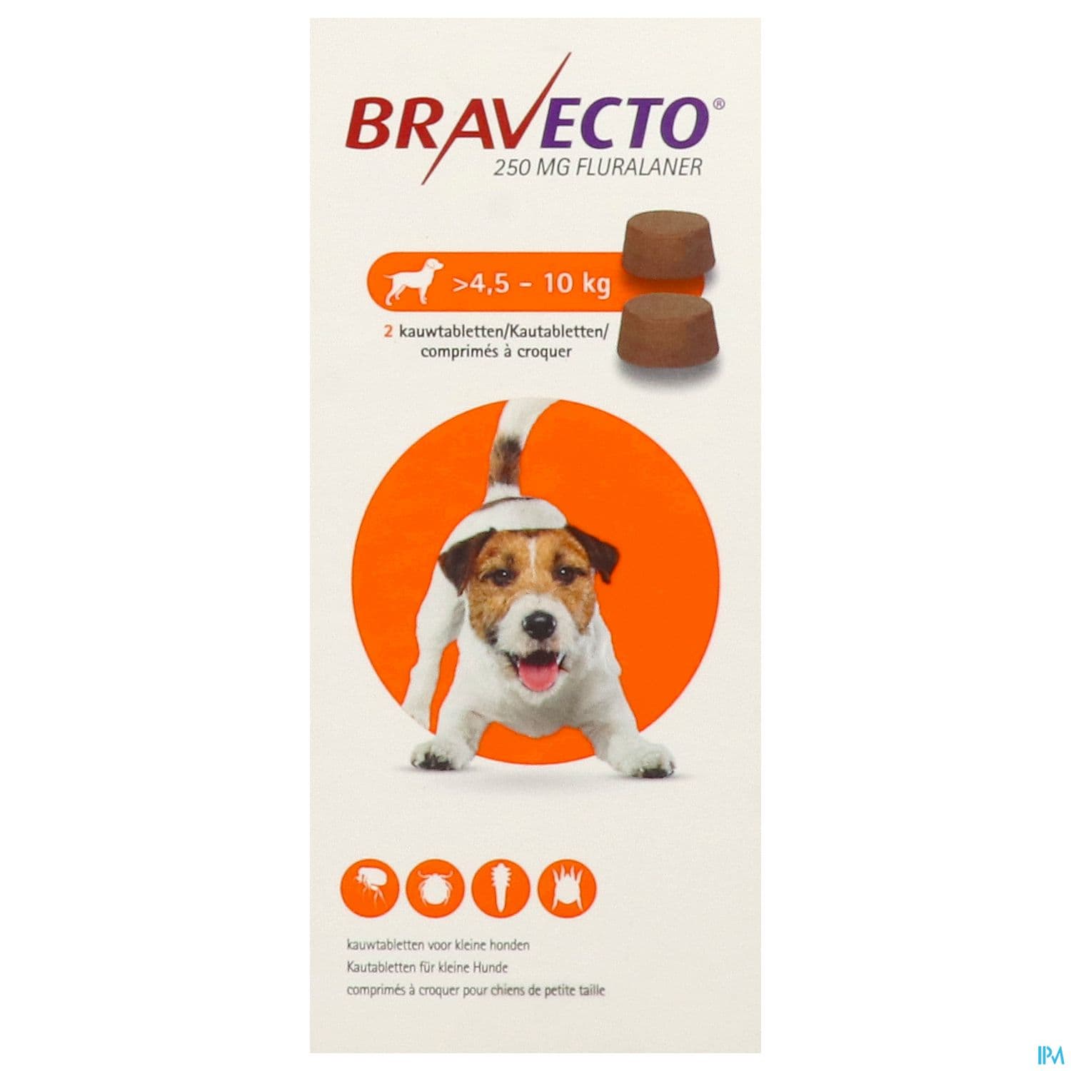 Bravecto Comprime A Croquer Chien 4kg5/10kg 2