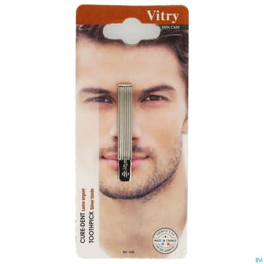 CURE-DENT VITRY LAME ARGENT