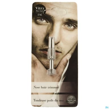 VITRY Tondeuse poils de nez inox