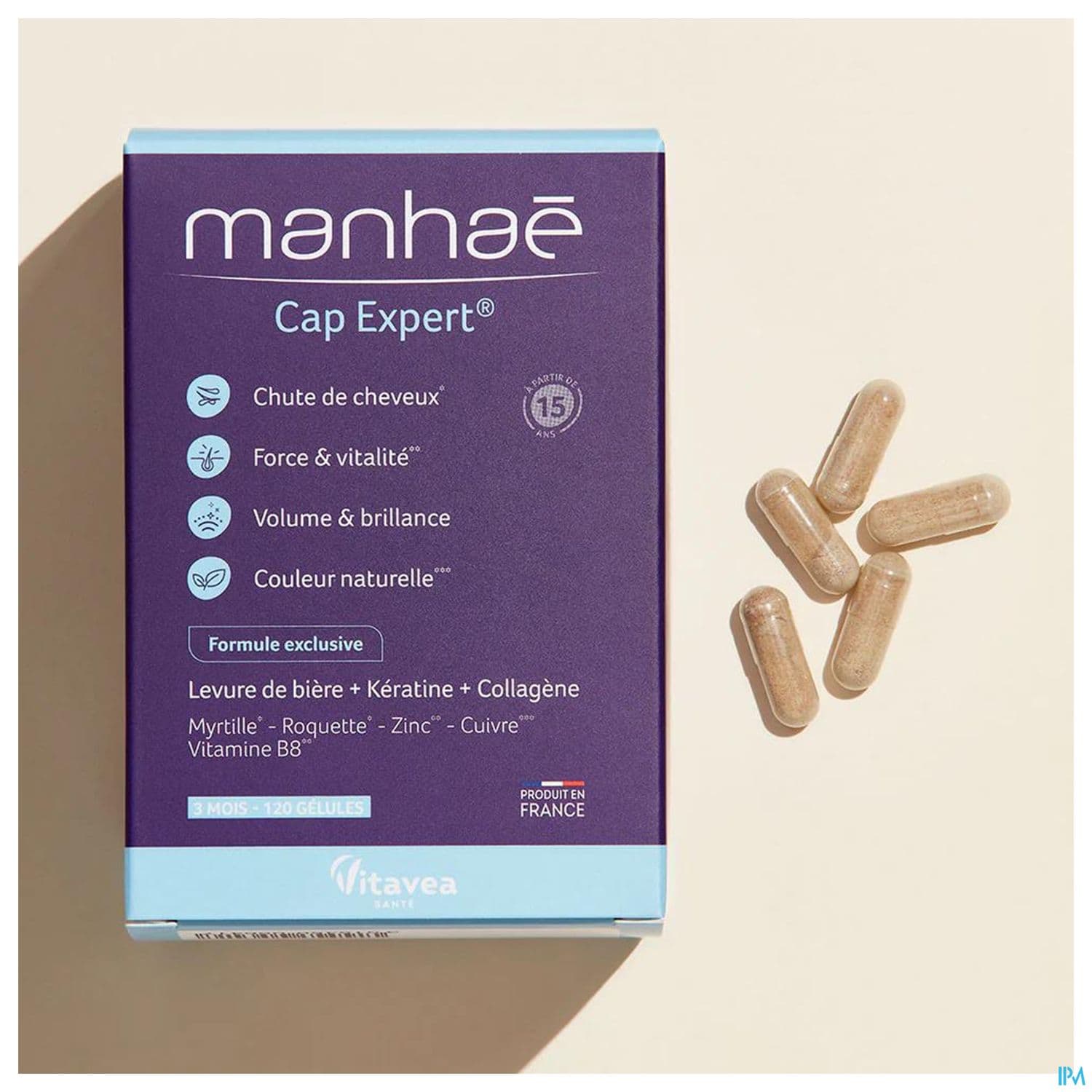 Vitavea Manhae Cap Expert Chute De Cheveux Gelule 120