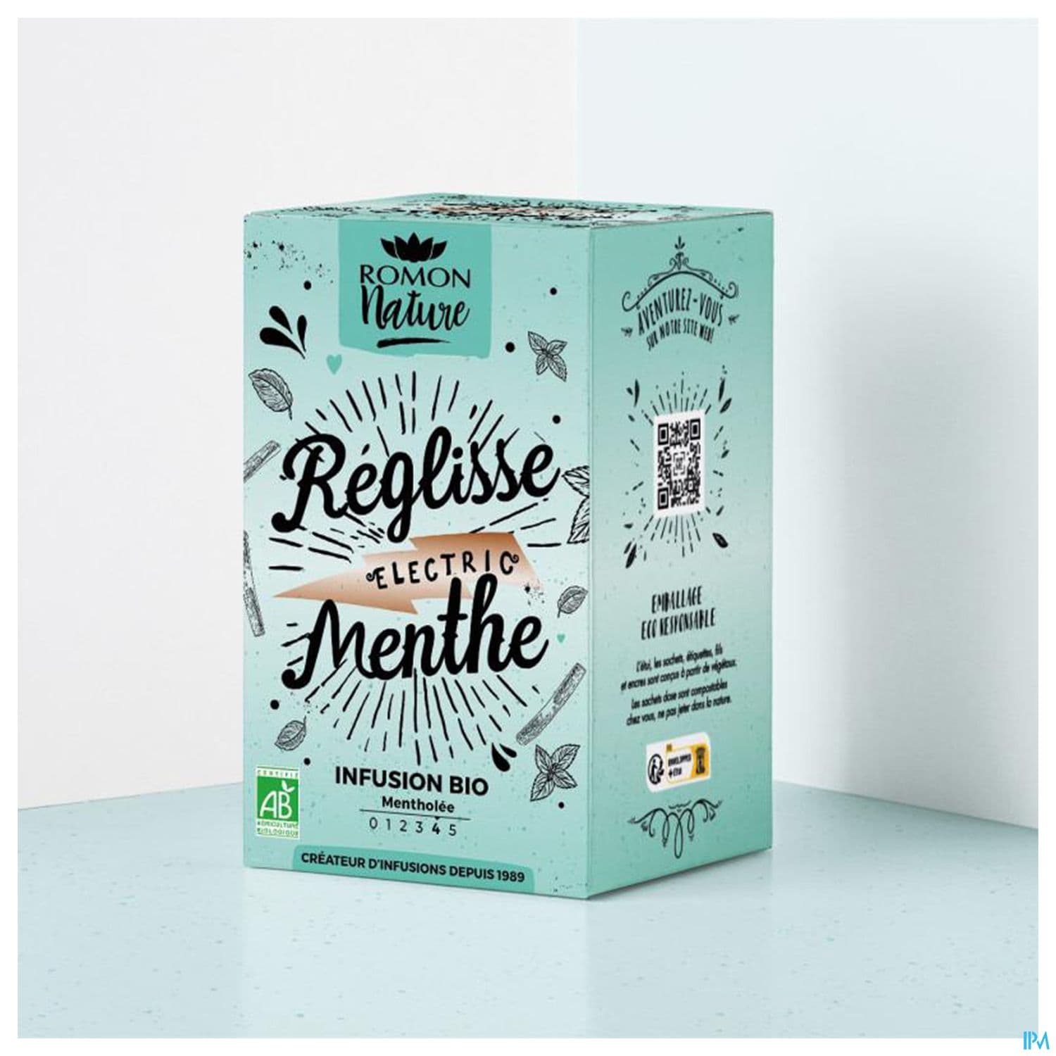 Romon Nature Tisane Plaisir Reglisse Menthe Bio Infusette 1g8 16