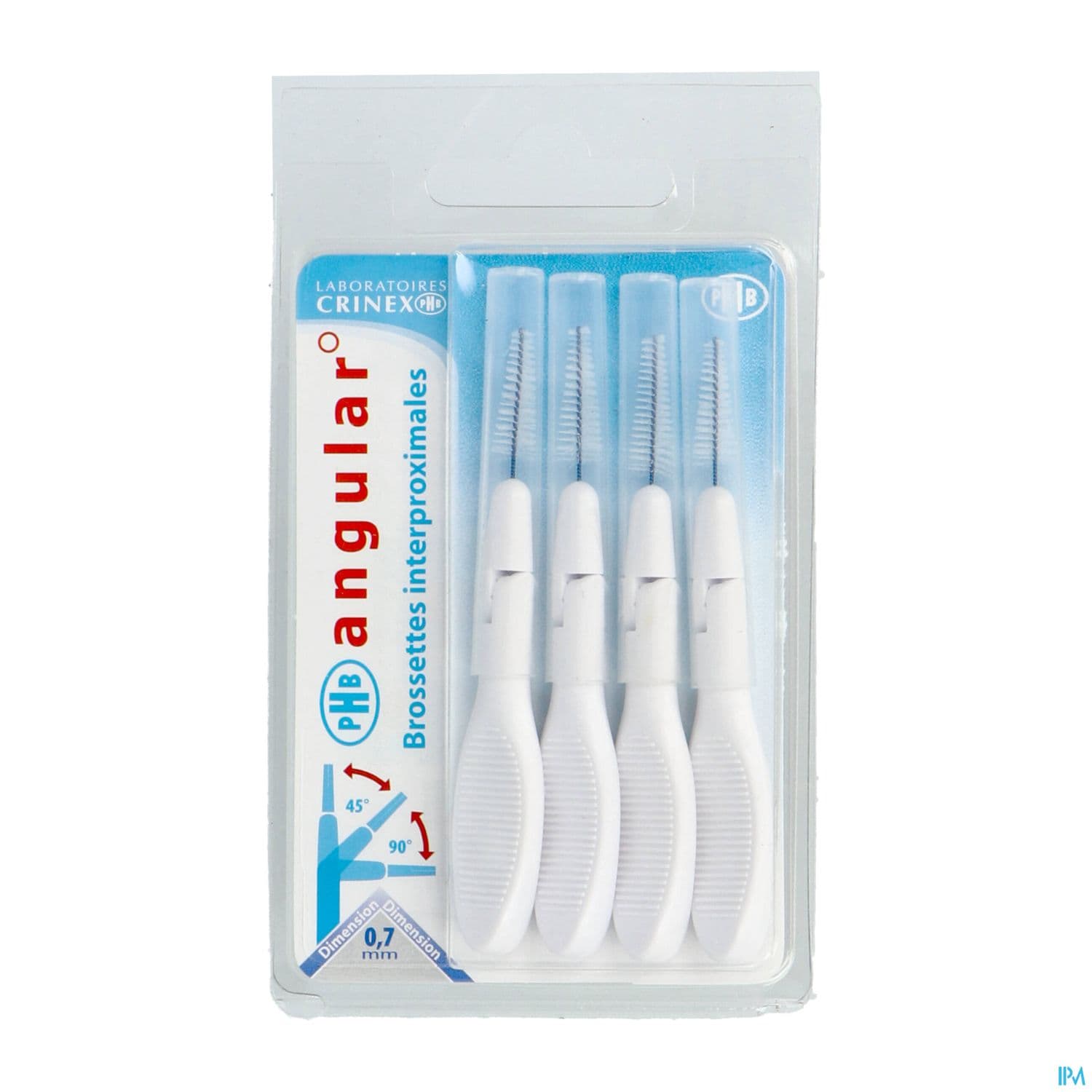 B/INTERDENT PHB ANGULAR 0,7MM 4 — Pharmacie Parc Lann
