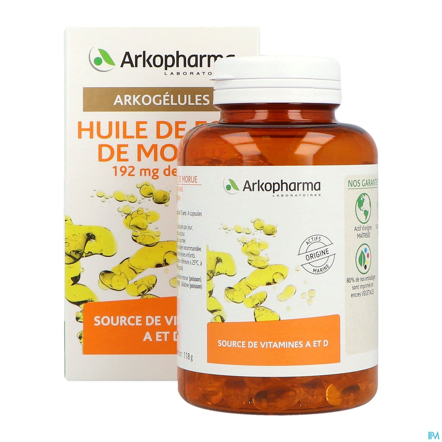 ARKOG HUILE FOIE MOR CAPS 220