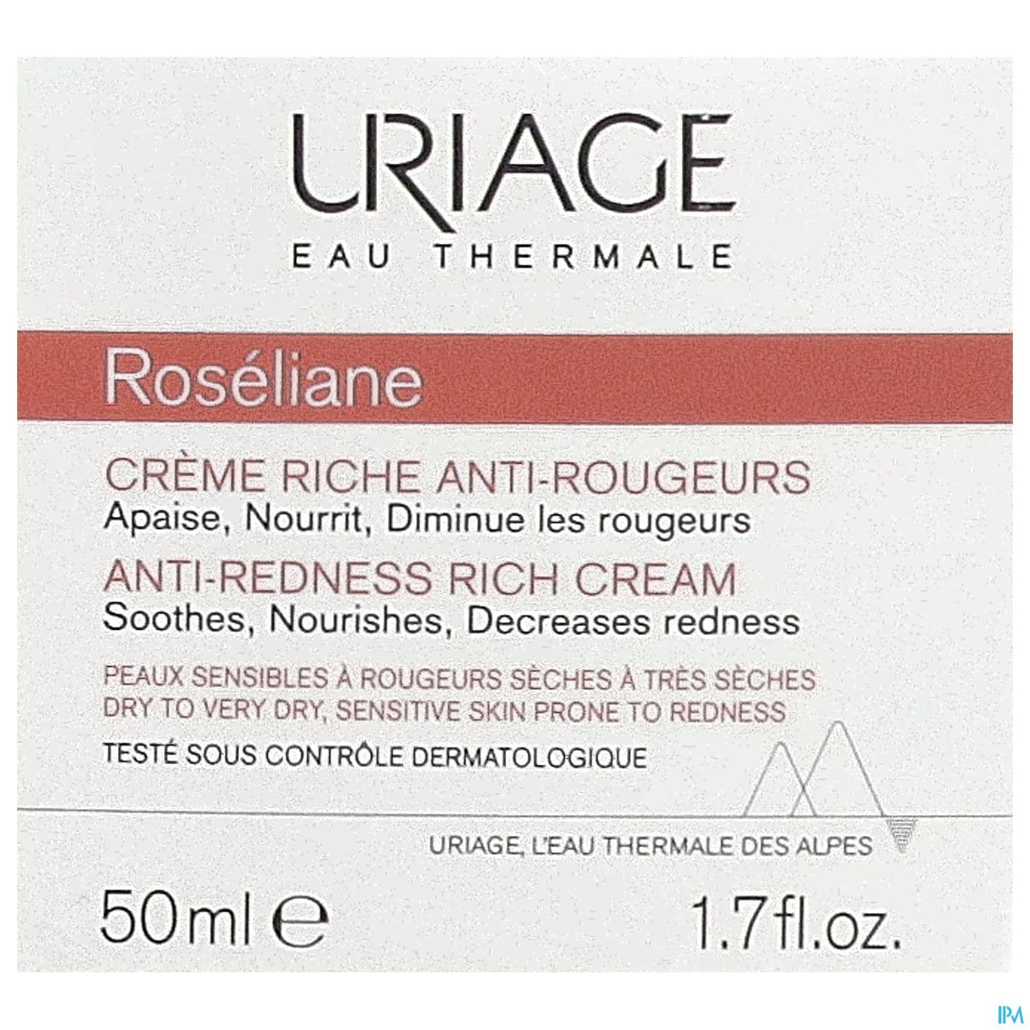URIAGE ROSELIANE RICHE A/ROUG 50ML