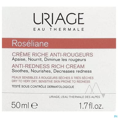 URIAGE ROSELIANE RICHE A/ROUG 50ML