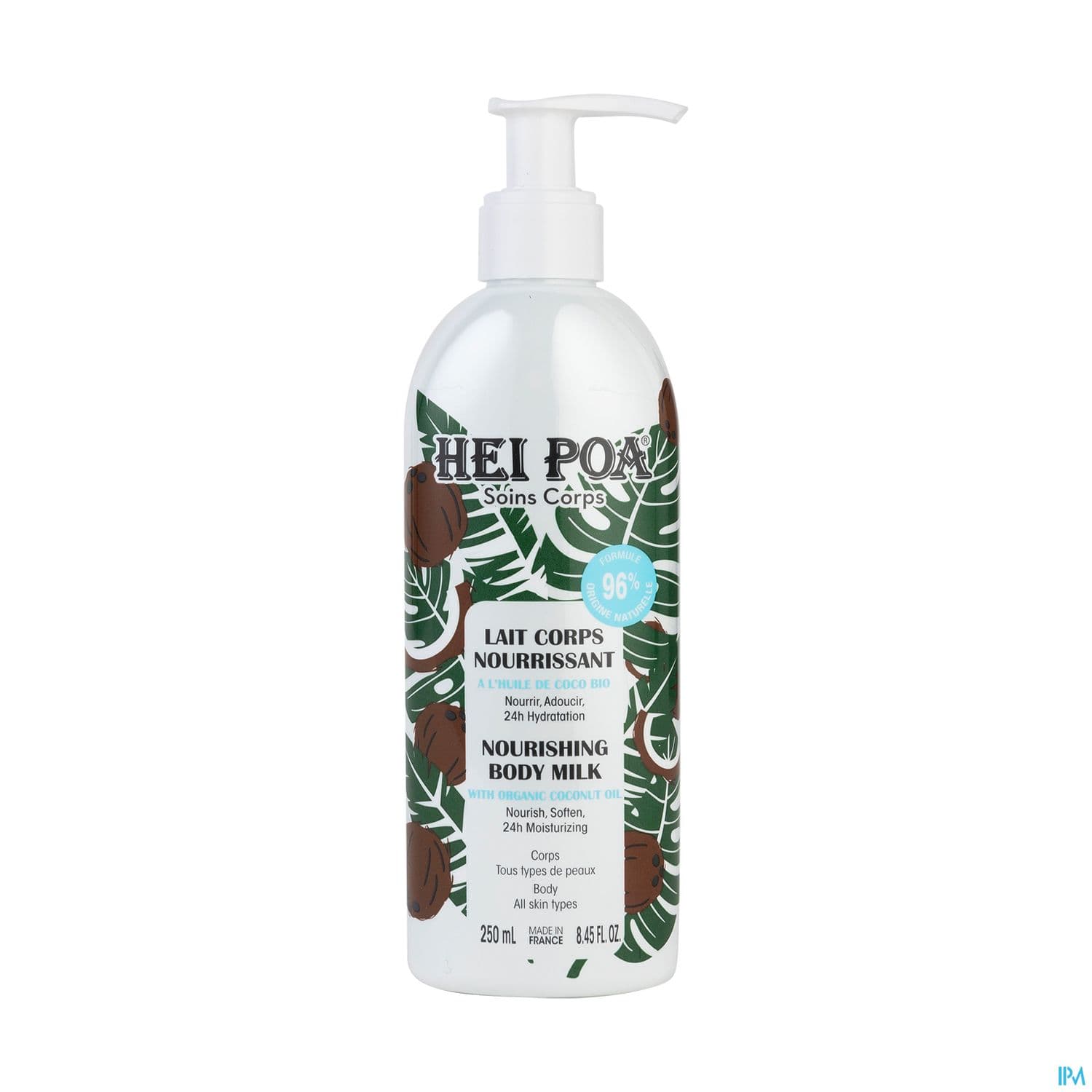HEIPOA LAIT CORPS HYDRA COCO250ML — Pharmacie du Vercors