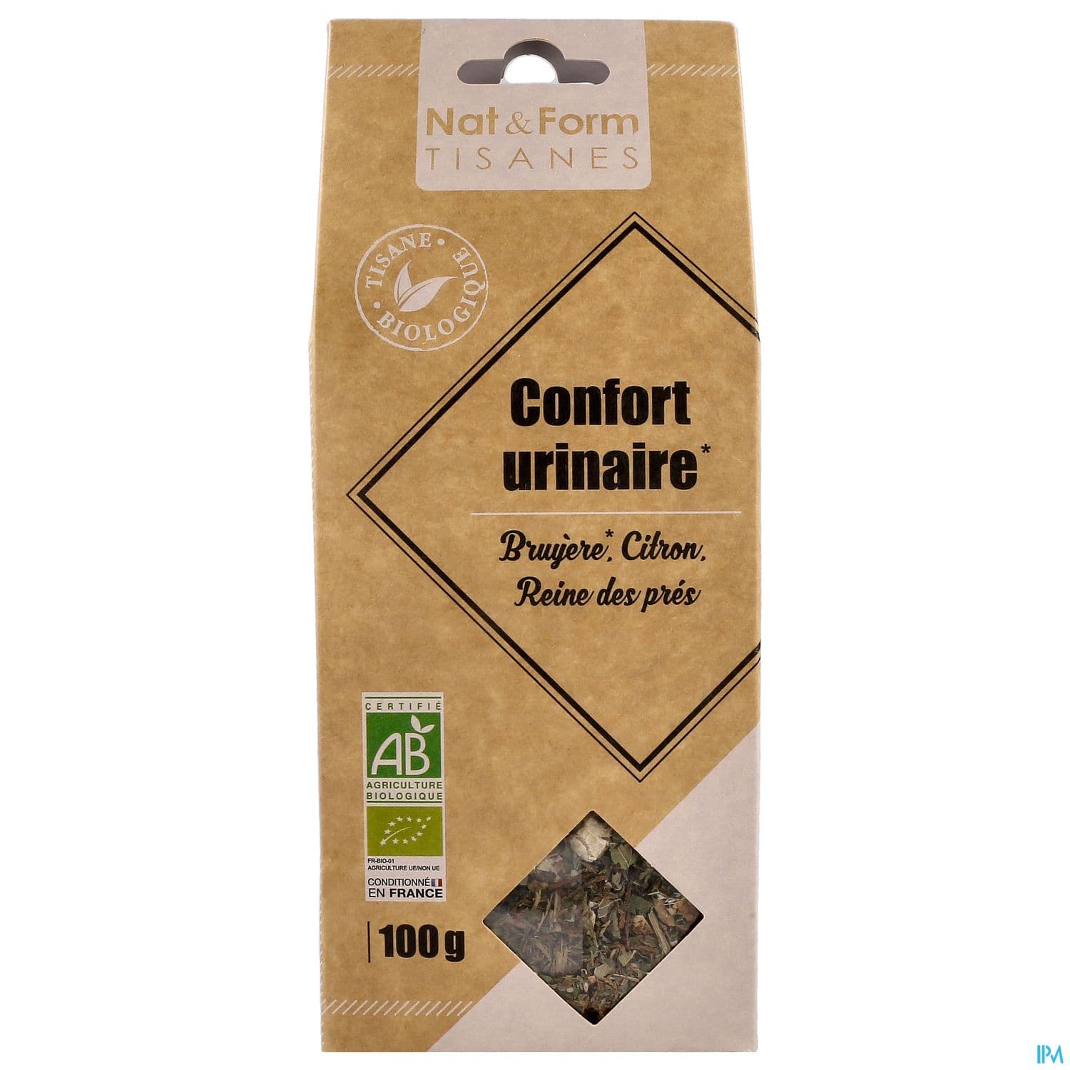 Nat Et Form Tisane Confort Urinaire Bio 100g