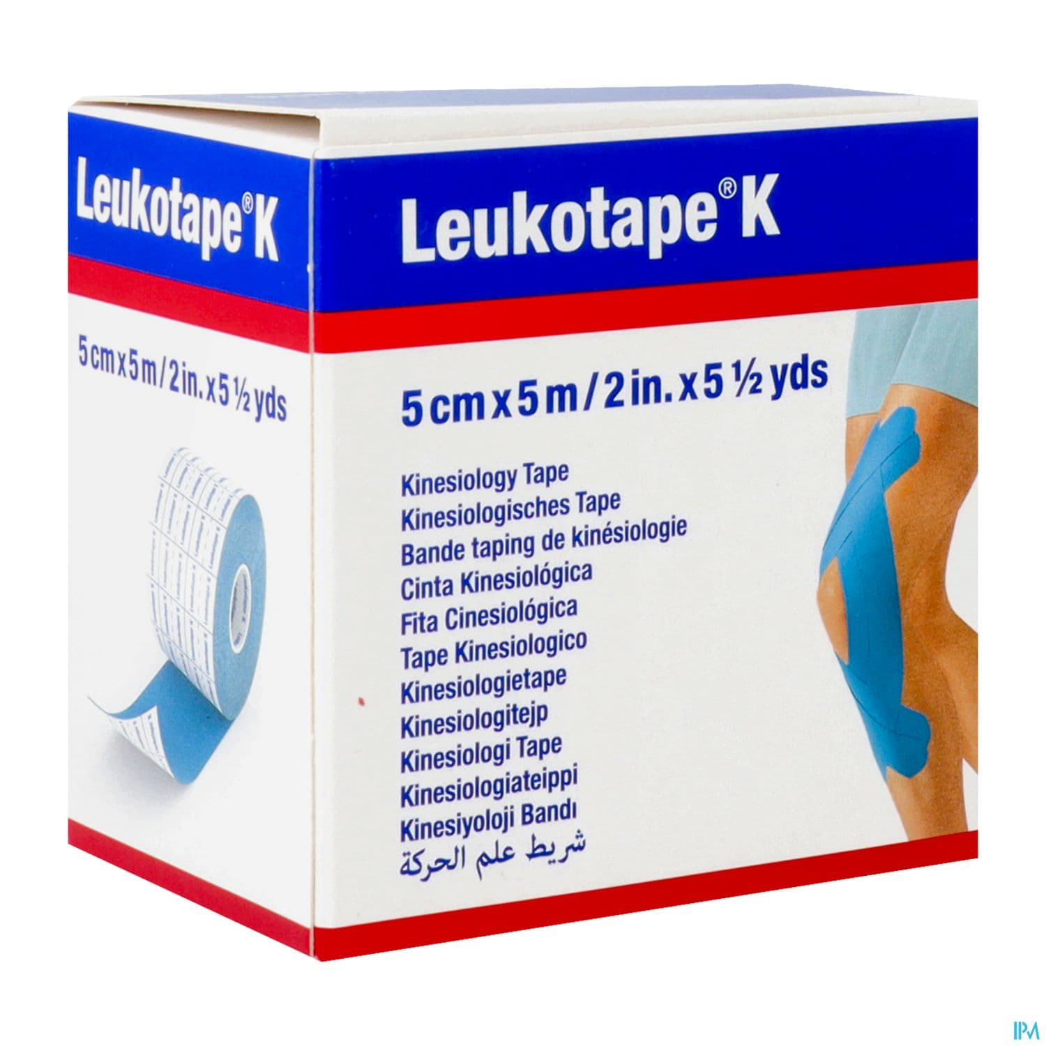 BDE LEUKOTAPE K BLEU 5CMX5M — Pharmacie Principale de Malakoff