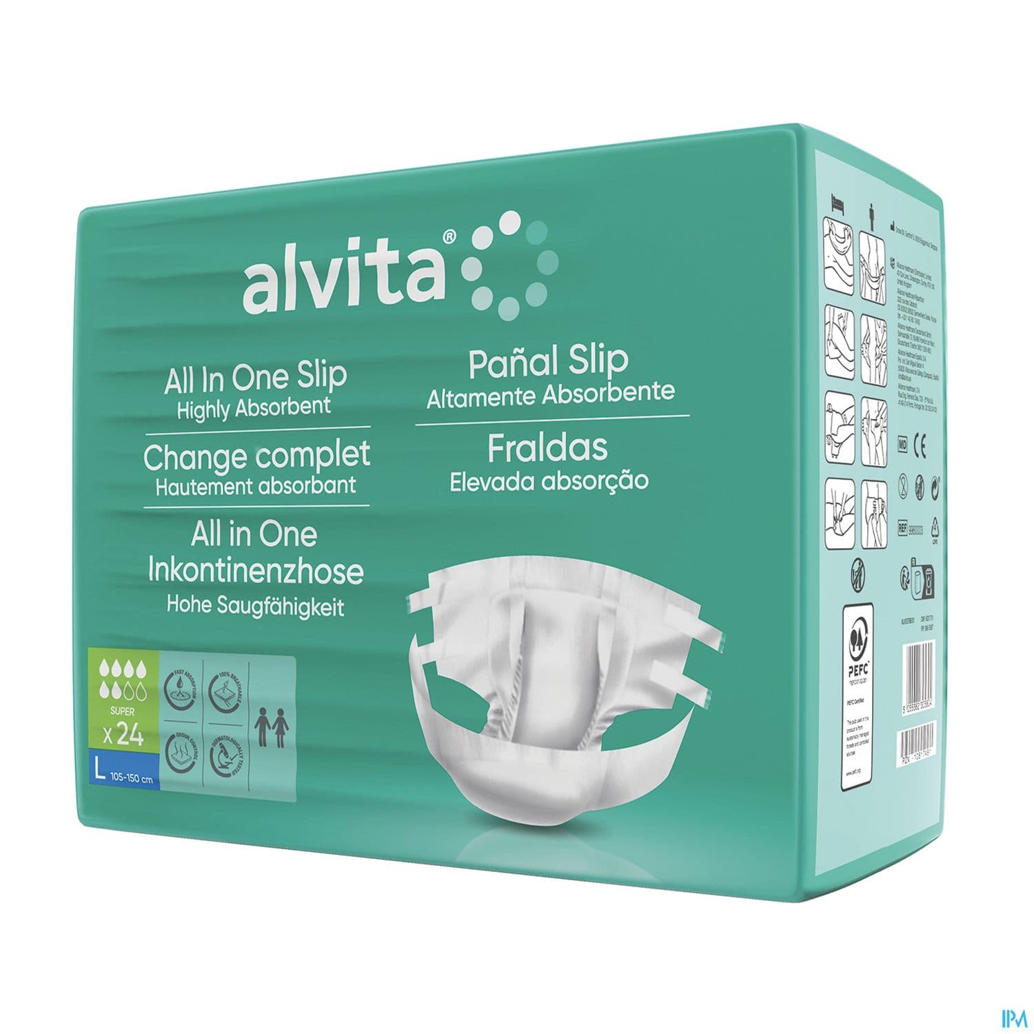 Alvita Change Complet Super Large 24