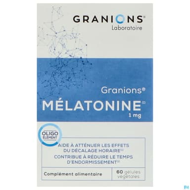 GRANIONS MELATONINE 1MG GELUL 60