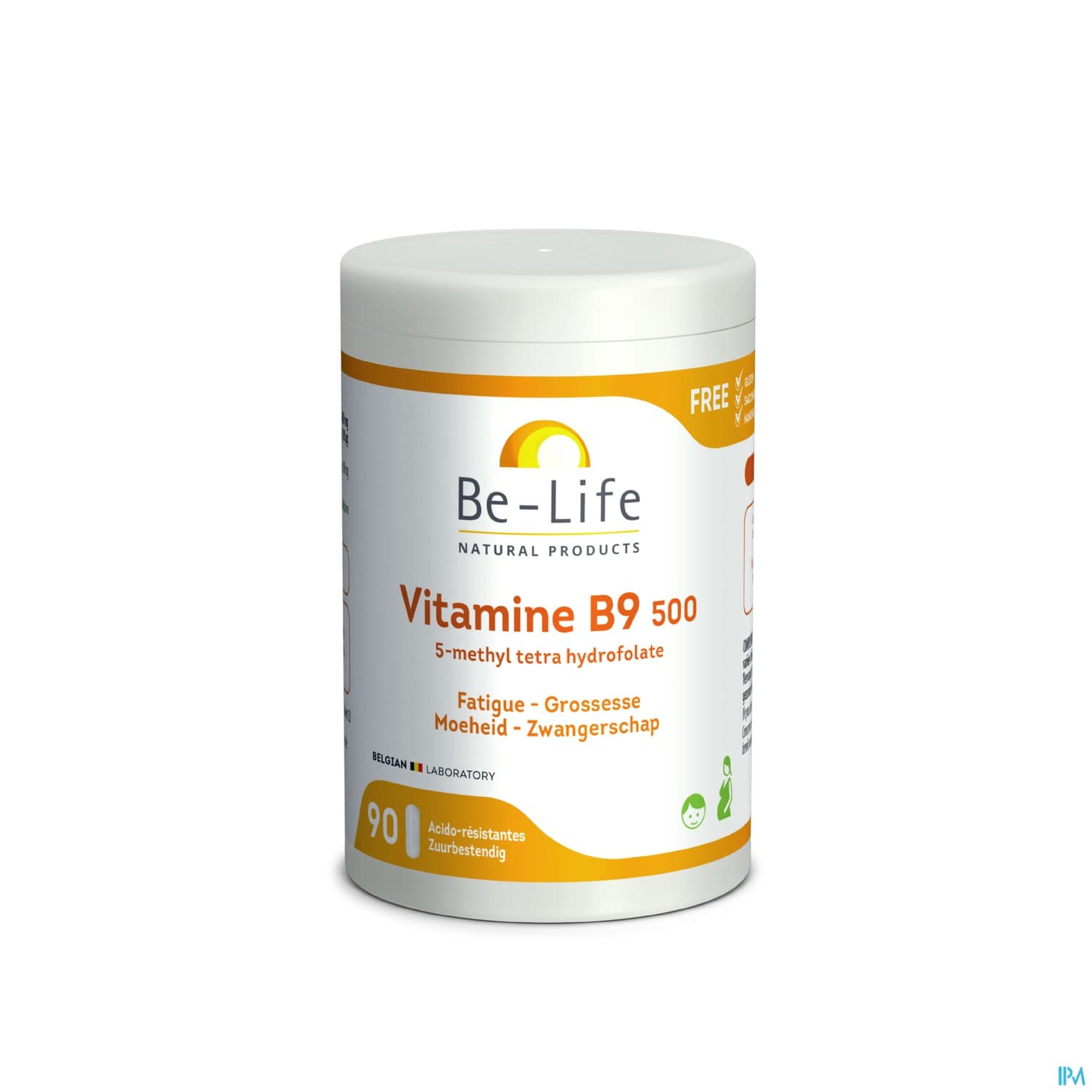 Be Life Vitamine B9 500 Gelule 90