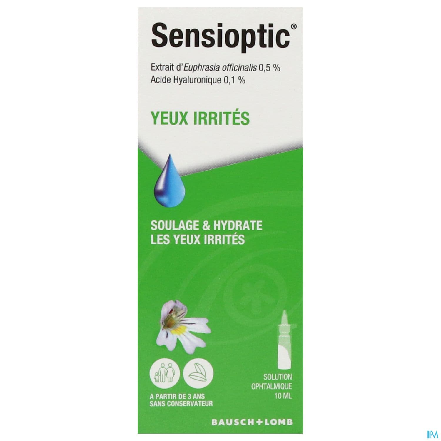 SENSIOPTIC YEUX IRRITE FLACON 10ML