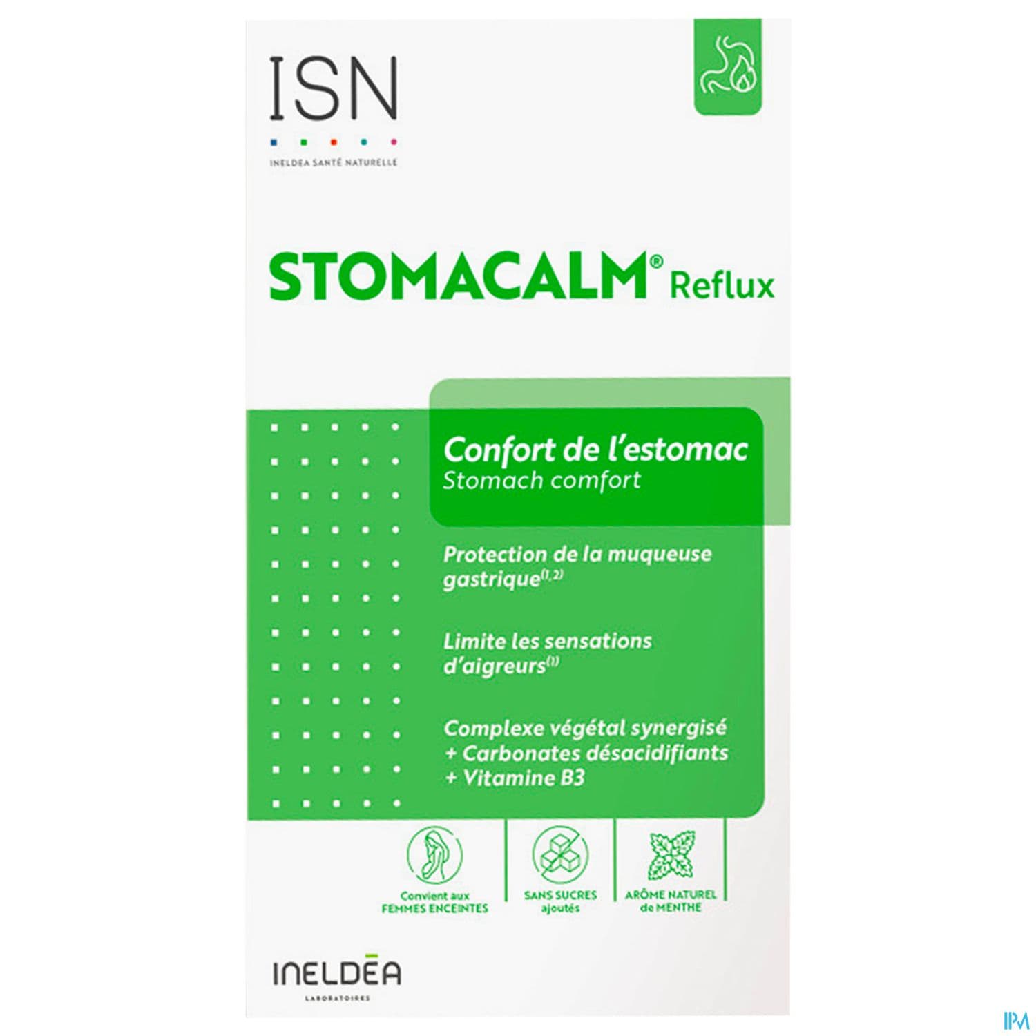 ISN STOMACALM REFLUX CPR A CROQ 20