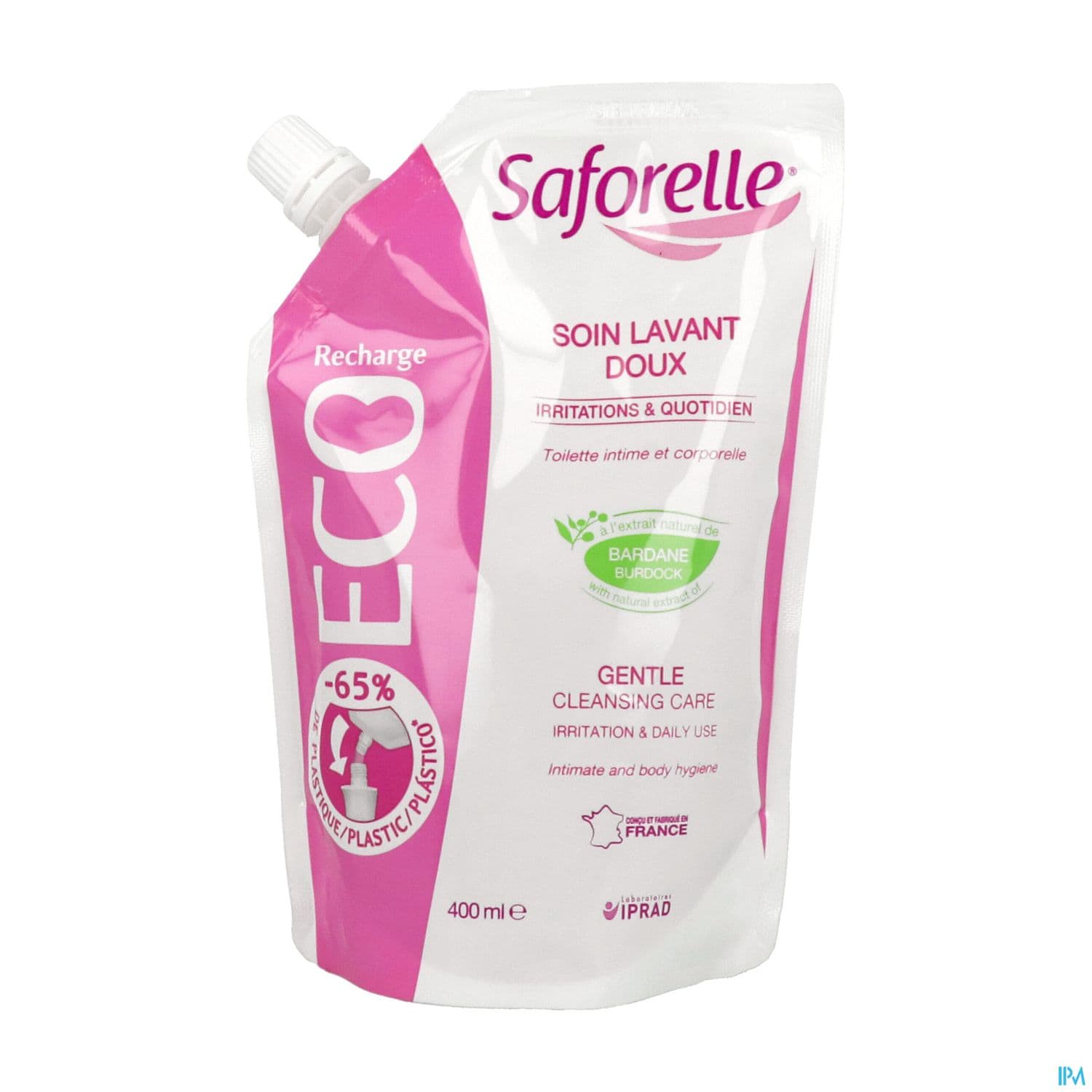 SAFORELLE SOIN LAV DOUX RECH 400ML