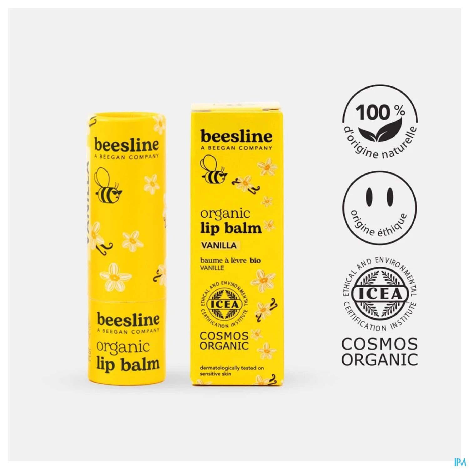 BEESLINE STICK LEVRE VANILLE 4,5G