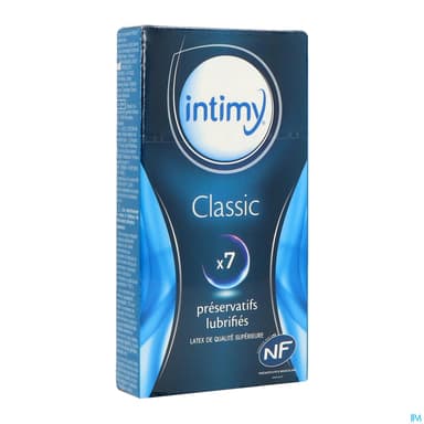 Intimy Preservatifs Lubrifies Classic X7