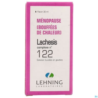Lehning Complexe 122 Lachesis Solution Buvable 30ml