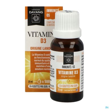 Dayang Vitamine D3 Gouttes Buvable 20ml