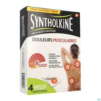 Syntholkine Patch Chauffant Autoadhesif 8h Pm 4