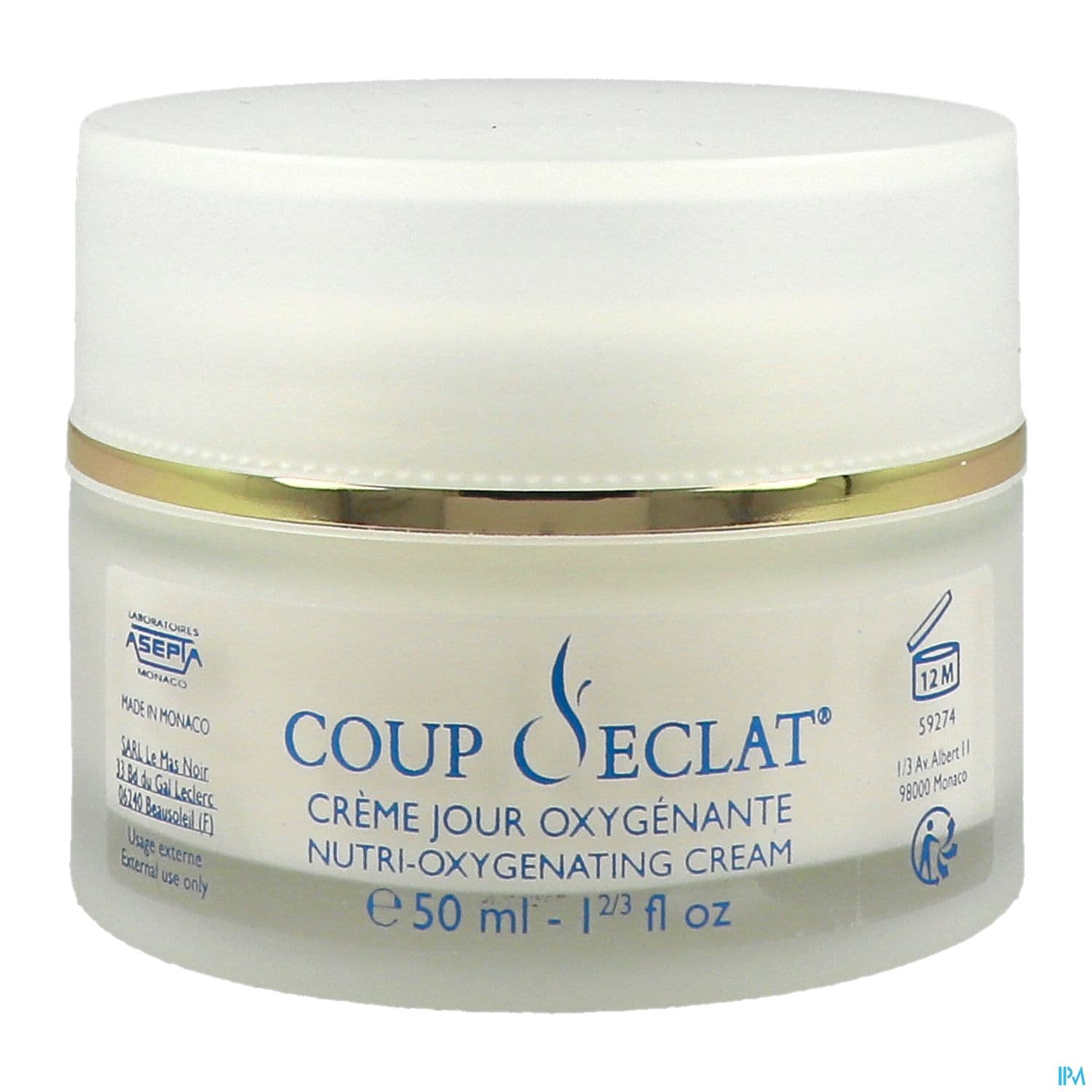 Coup D'eclat Creme Jour Oxygenante 50ml
