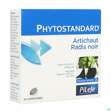 Pileje Phytostandard Artichaut Radis Noir Comprime 30