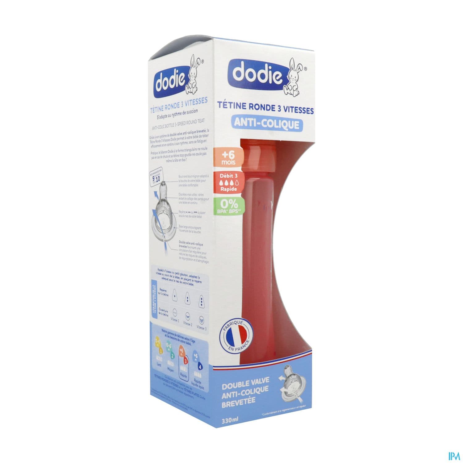 DOD BIB INIT+330ML ROS DANSEU +6M