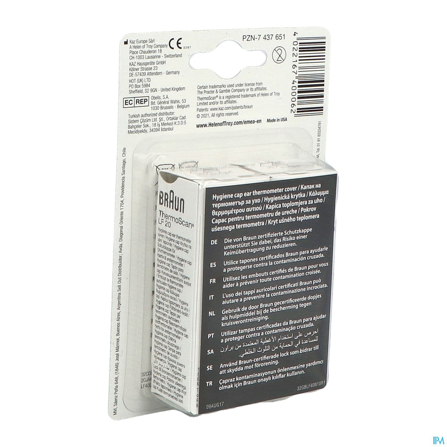 THERM MED ELEC THERMOSCAN EMB40