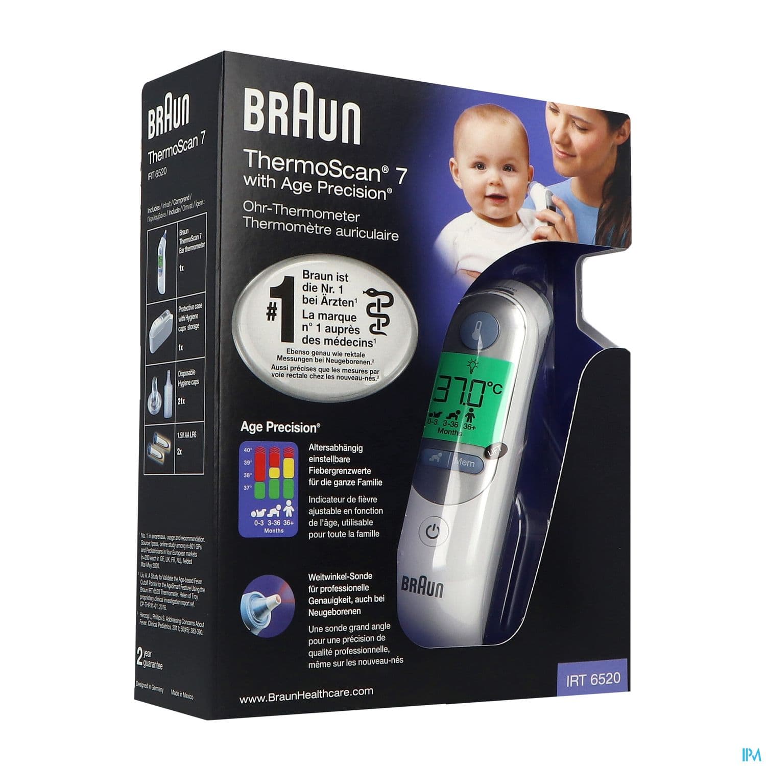 THERM MED AURIC BRAUN IRT6520