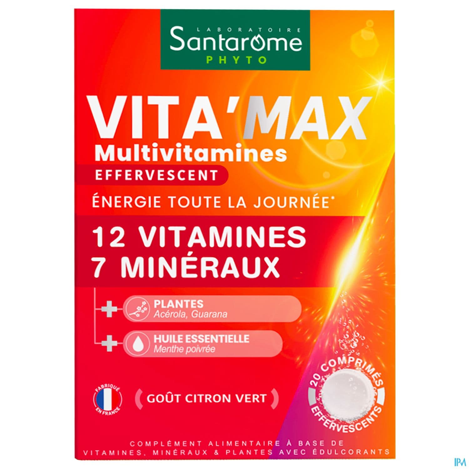 Santarome Vita Max Effervescent Comprime Effervescent 20